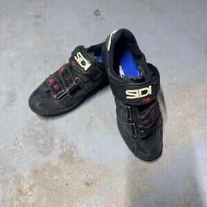 Used Mens Sidi Italian Road cycling shoes Size 7.5